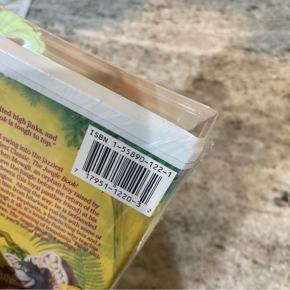 Disney’s The Jungle Book Black Diamond Ultra Rare Sealed Original VHS Tape - Picture 3 of 7